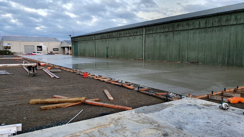 Saxton Fruit - Building Slab